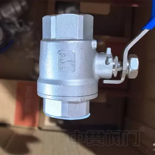 Manuel 2 adet dişli uç top vanası